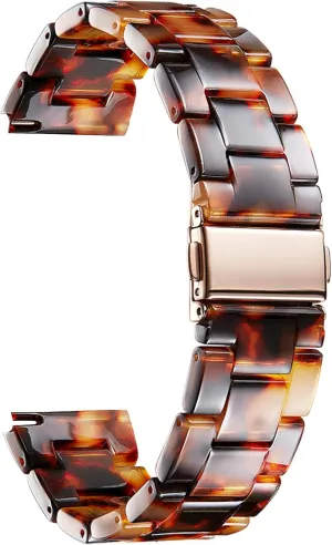 Skin-Friendly Smart Watch Bracelets BINLUN Resin Watch Bands Replacement Watch Straps for Men Women 14 Colors Watchbands Lightweight endurance dam blade complement serene 12/14/16/18/20/22mm Wrist Bands Fashion 