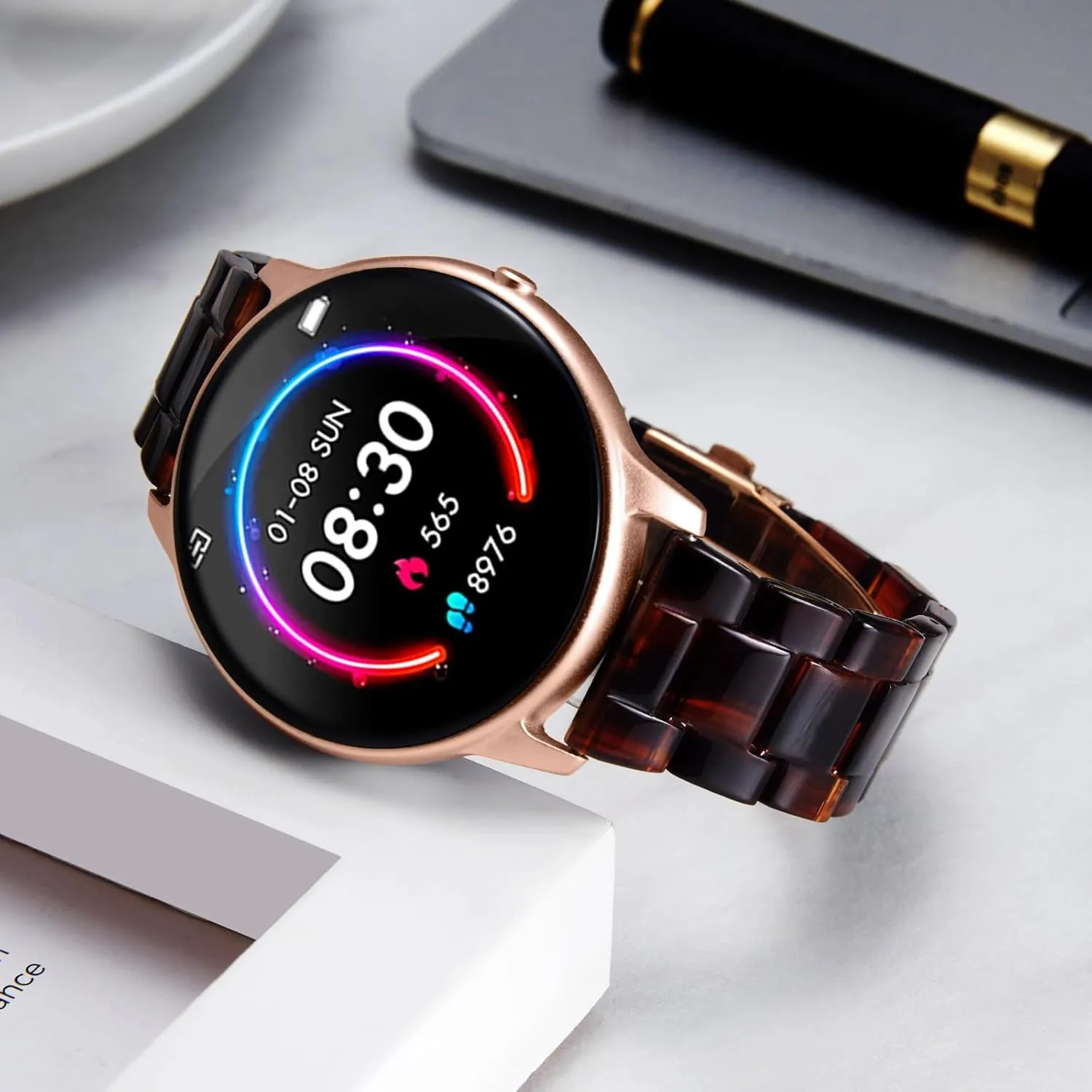 Skin-Friendly Smart Watch Bracelets BINLUN Resin Watch Bands Replacement Watch Straps for Men Women 14 Colors Watchbands Lightweight endurance dam blade complement serene 12/14/16/18/20/22mm Wrist Bands Fashion 