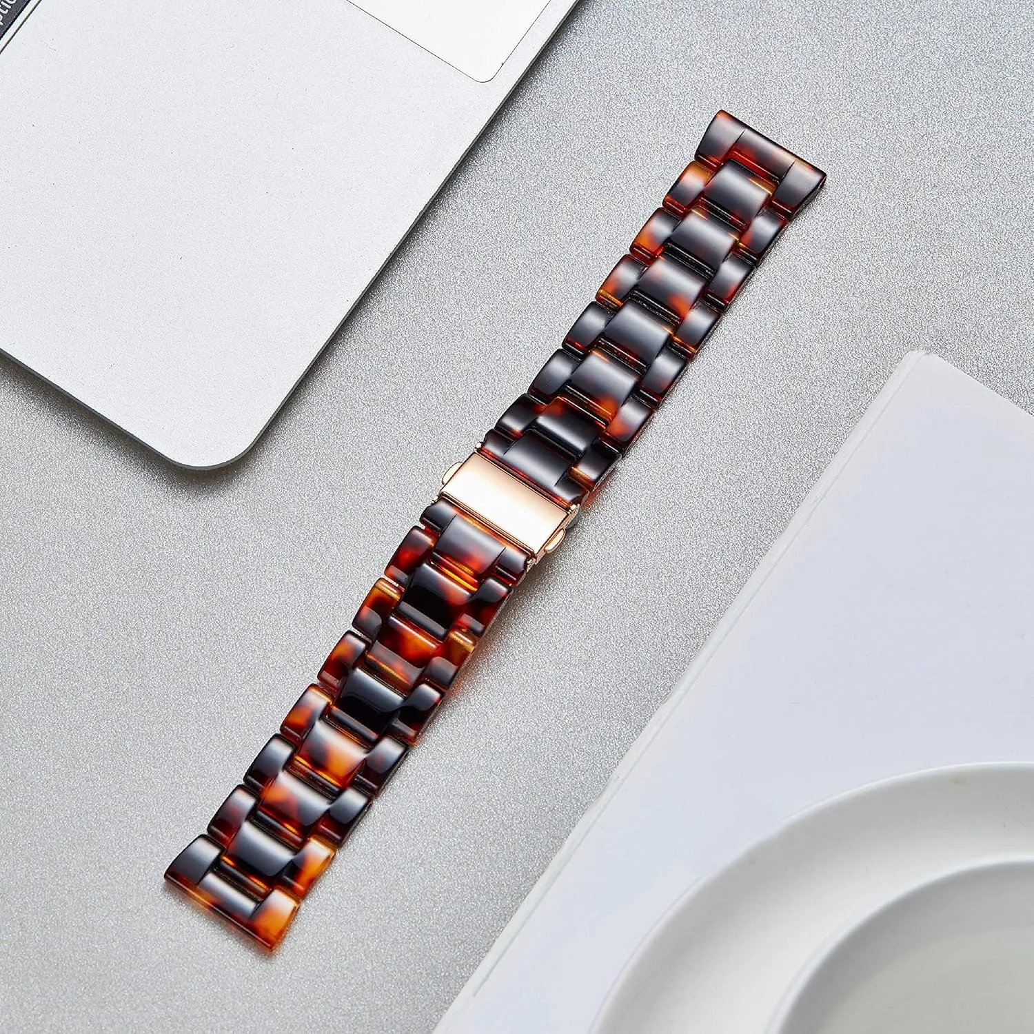 Skin-Friendly Smart Watch Bracelets BINLUN Resin Watch Bands Replacement Watch Straps for Men Women 14 Colors Watchbands Lightweight endurance dam blade complement serene 12/14/16/18/20/22mm Wrist Bands Fashion 
