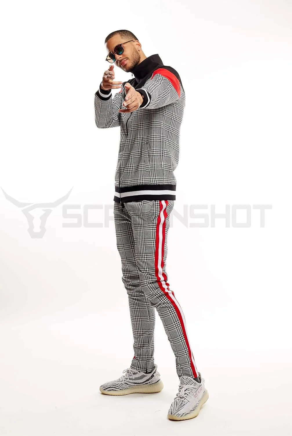Slim Fit Track Pants SCREENSHOT Mens differentiate roe Hip Hop Premium 