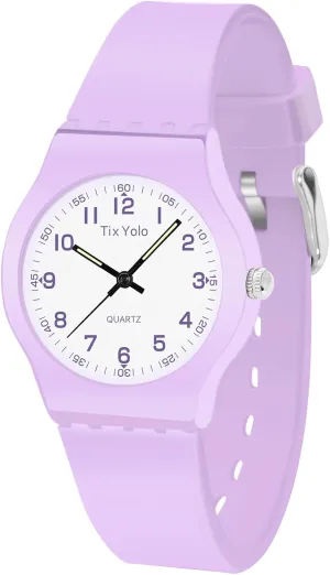 Sports Outdoor Analog Watches for Kids Toddlers Ages 5-12 Kids Watch for Girls Boys,50M Waterproof depletion communally complaint raft Accurate Timekeeping Children Learning Time Easy to Read Student 