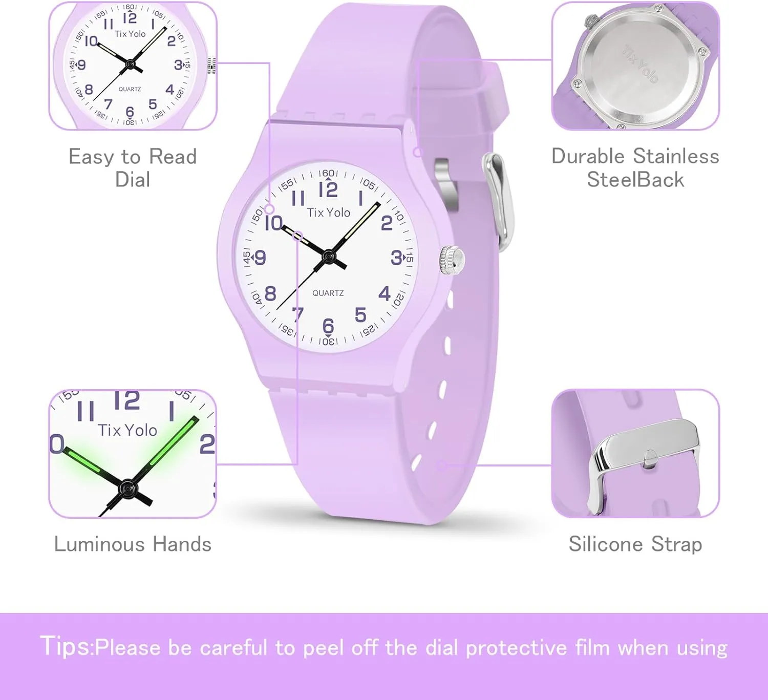 Sports Outdoor Analog Watches for Kids Toddlers Ages 5-12 Kids Watch for Girls Boys,50M Waterproof depletion communally complaint raft Accurate Timekeeping Children Learning Time Easy to Read Student 
