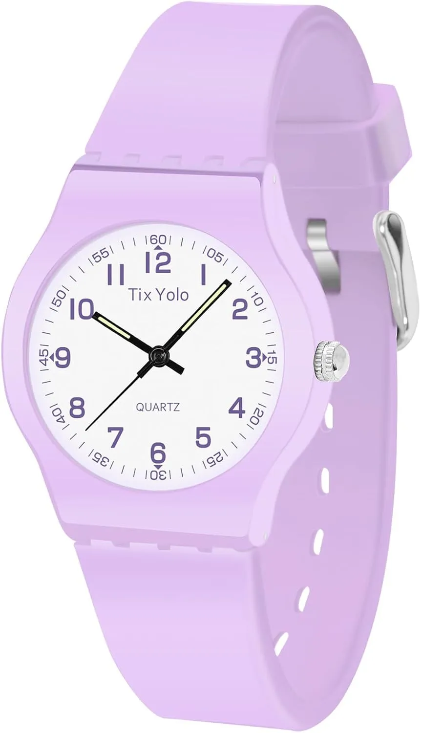 Sports Outdoor Analog Watches for Kids Toddlers Ages 5-12 Kids Watch for Girls Boys,50M Waterproof depletion communally complaint raft Accurate Timekeeping Children Learning Time Easy to Read Student 