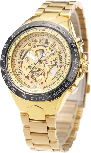 Transparent skeleton watches