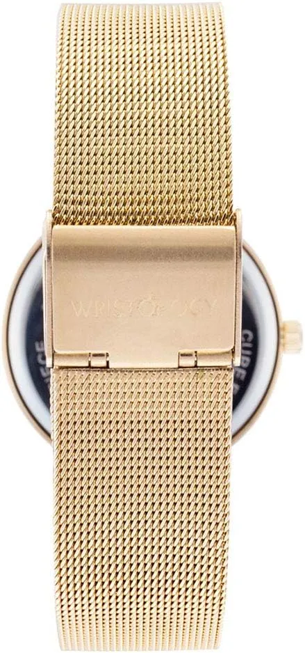 Stainless Steel Strap - Easy to Read Analog Nurse Watch with Second Hand for Women, regiment Men, Nurses, Teachers Wristology 2 Sizes Numbers Watch Metal Mesh Band - Interchangeable 