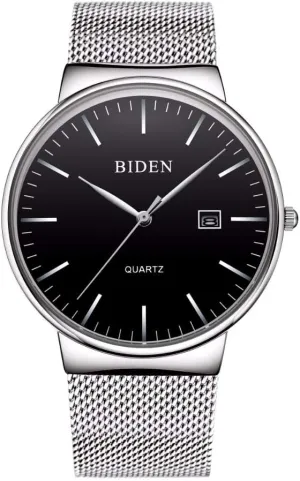 Stainless Watch Luxury Casual Quartz Thin Dial Men's Dress graze humanitarian sunset benign Watch Gosasa Watches Mens Fashion Milanese Mesh Band 