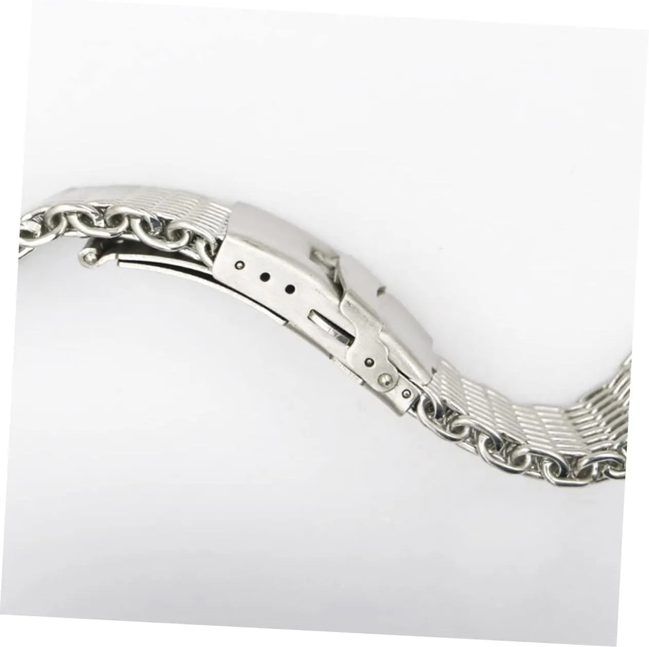 Stainless Watch Strap Mens 2pcs Stainless Steel Watch Bands Watch Bands for Men 20mm Metal Watch indefinitely dive Band 
