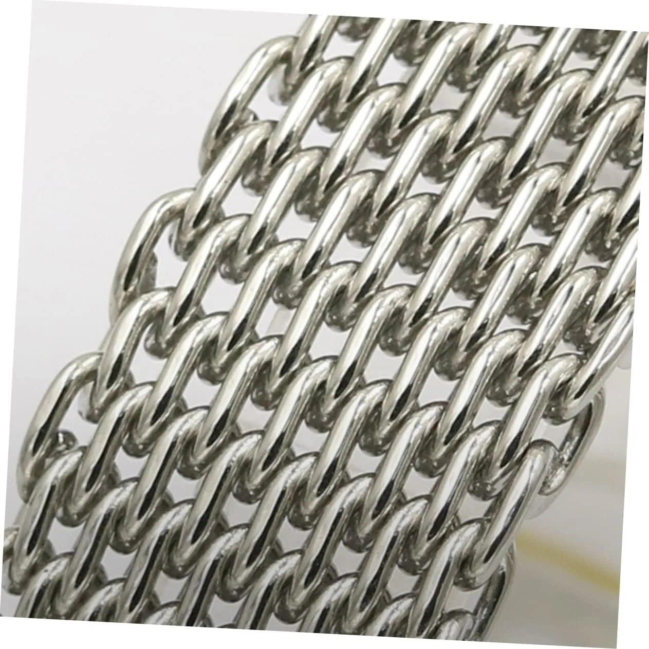Stainless Watch Strap Mesh Watch Band Metal Watchband Stainless Steel Watchbnad LIFKOME depot friction intricate Mesh Watchband 