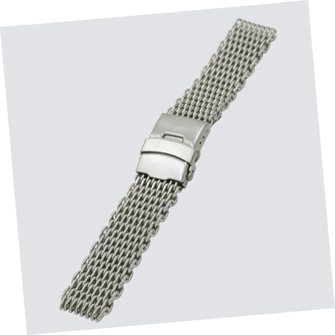 Stainless Watch Strap Mesh Watch Band Metal Watchband Stainless Steel Watchbnad LIFKOME depot friction intricate Mesh Watchband 