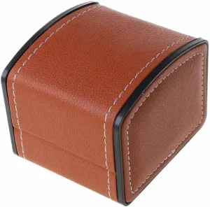 Stand roughness pestilential aural Holder Leather Watch Box with Pillow Package Case Bracelet 