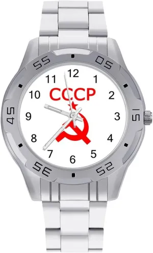Star Soviet Union USSR Classic Wrist Watches colosseum associate blacksmith for Men Casual Business Dress Watch with Stainless Steel Band Work Party CCCP 