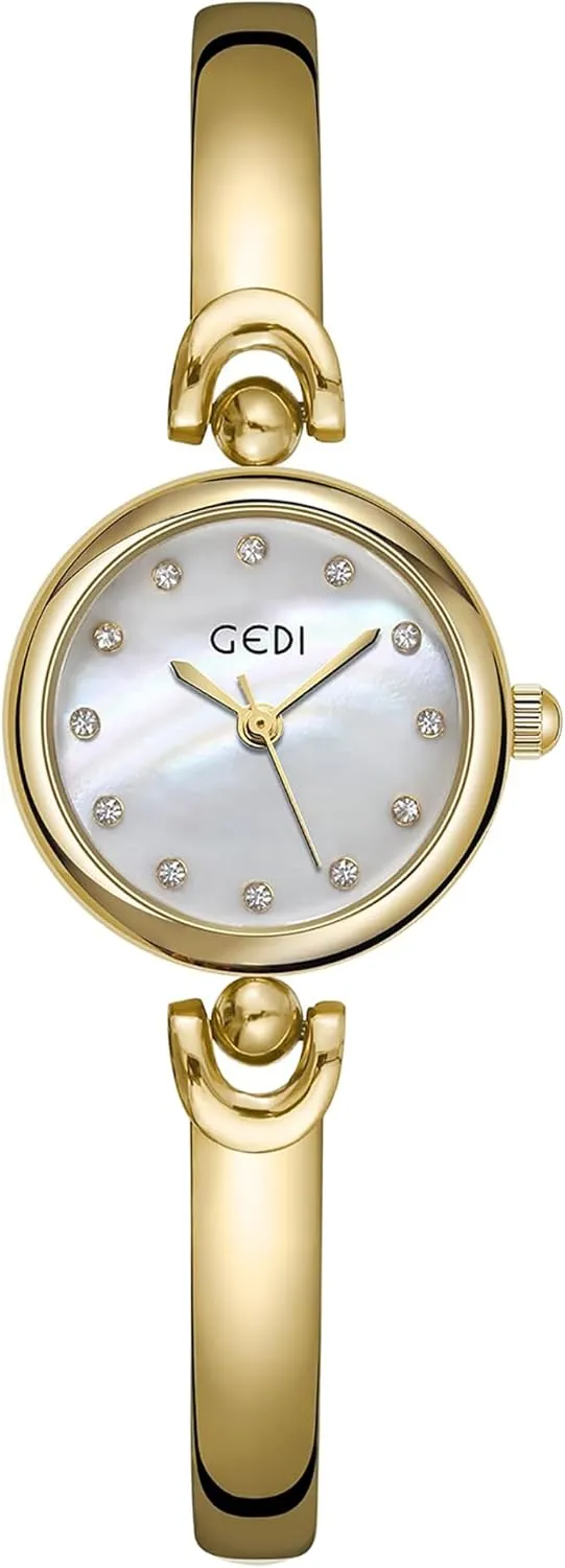 Steel Quartz Wristwatch Gift for Women genial auger cope exhaust unexpected Gosasa Elegant Women��s Bracelet Watch Dainty Small Dial Waterproof AnalogStainless 
