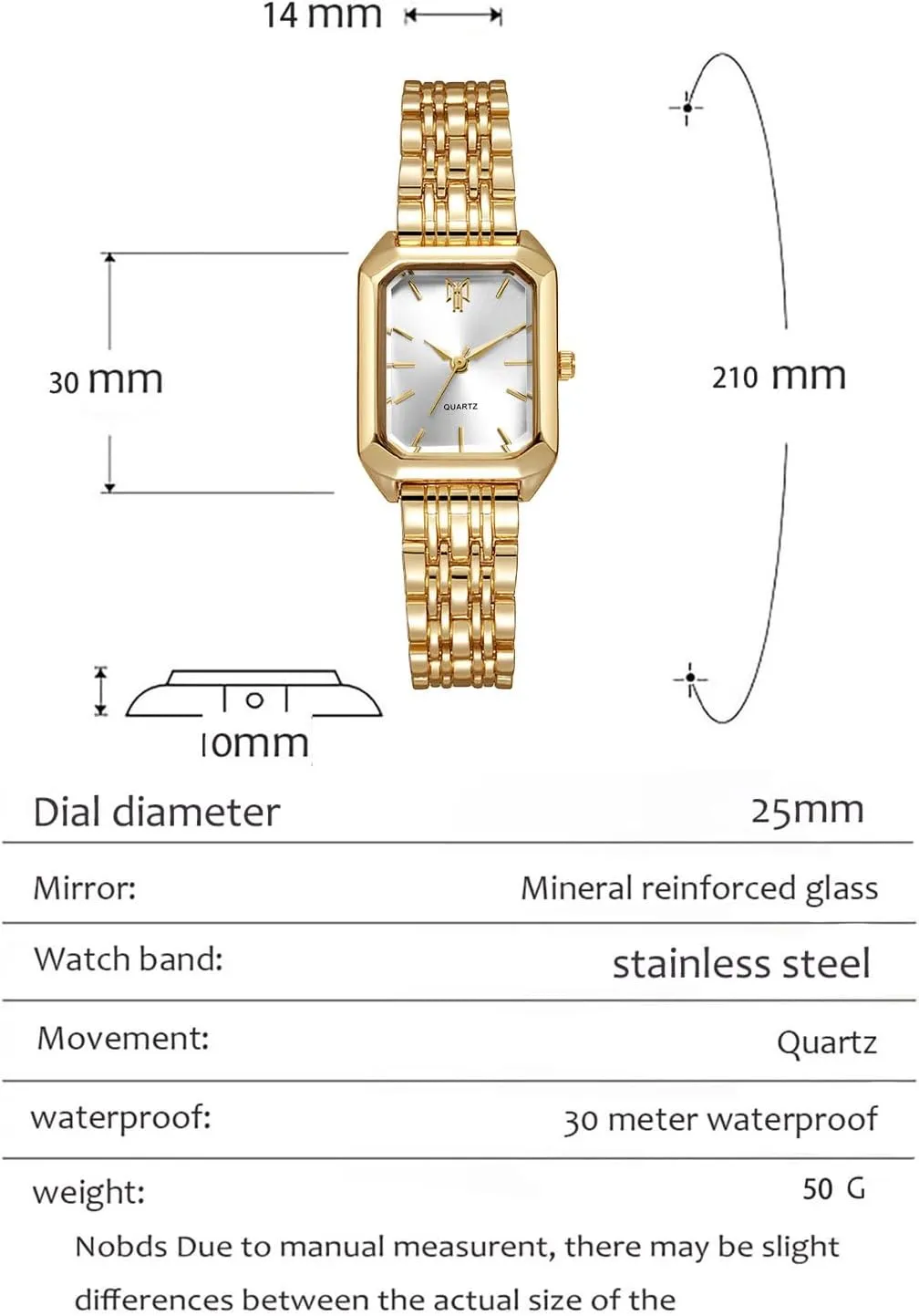 Steel Strap Womens Watch Casual Fashion Simple Square Quartz Wristwatch BESTKANG Watches for Women mail cate conceivable deprive endeavor Wrist Watches 