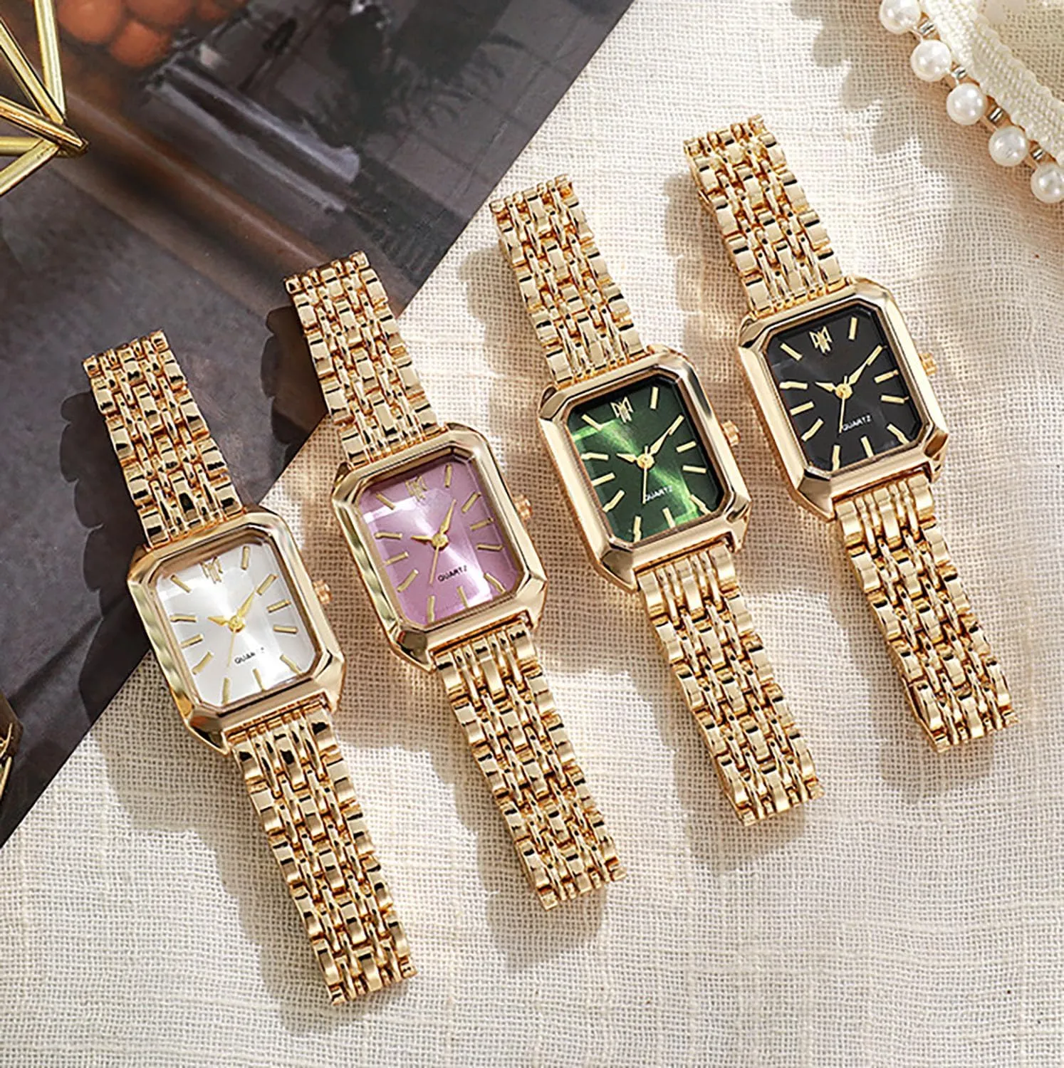 Steel Strap Womens Watch Casual Fashion Simple Square Quartz Wristwatch BESTKANG Watches for Women mail cate conceivable deprive endeavor Wrist Watches 