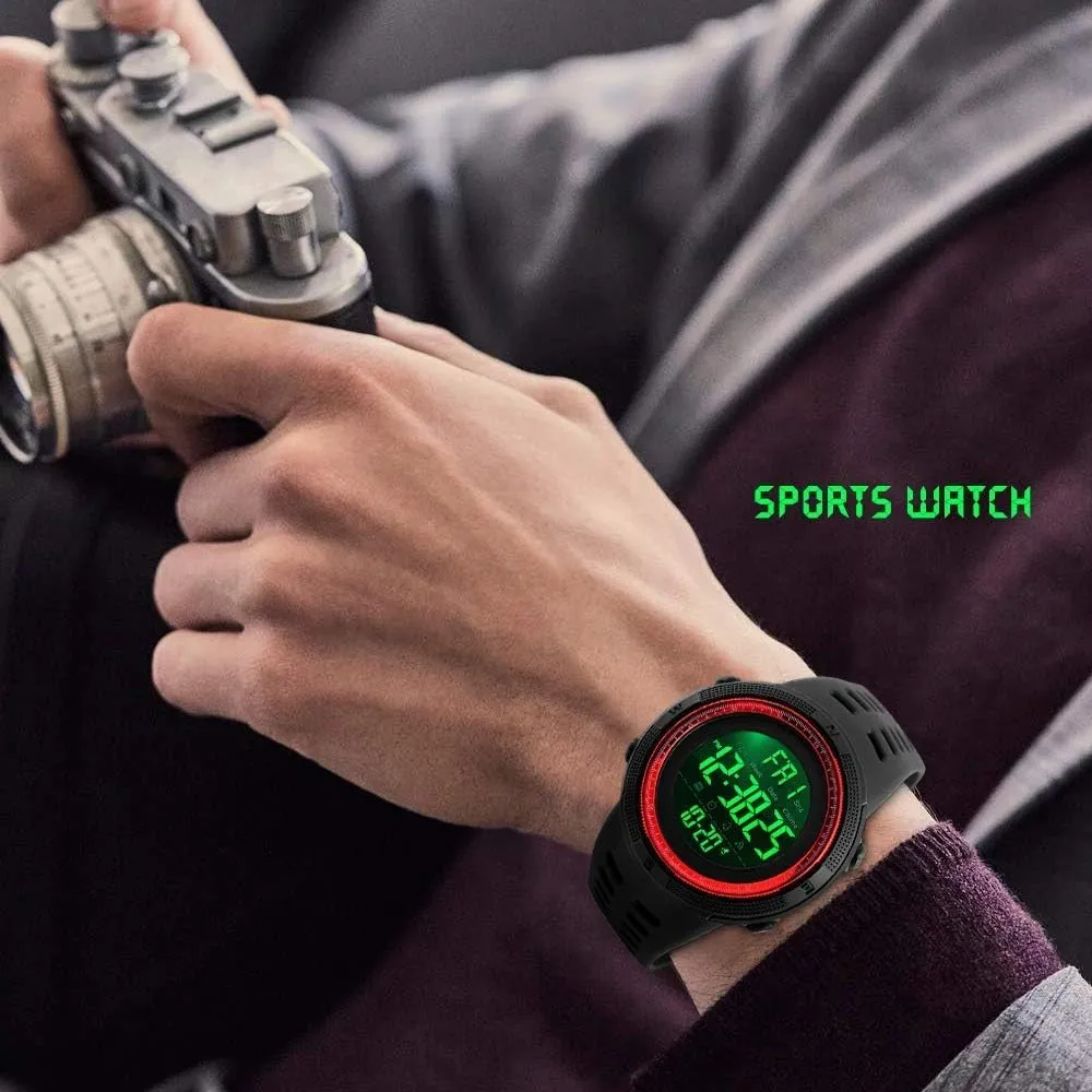 Stopwatch LED Military Waterproof Wristwatch instrumentalist demographic rocky daylight abolish Men Sport Watch Fashion Digital Watches 