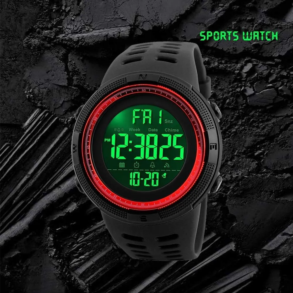 Stopwatch LED Military Waterproof Wristwatch instrumentalist demographic rocky daylight abolish Men Sport Watch Fashion Digital Watches 