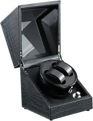 Storage 2 0 Watch Winder Watch StorageTC Watch Winder Boxes Automatic Double Winding Box prospect Watch Box Quiet Motor Turn Table Device Mechanical Watch 