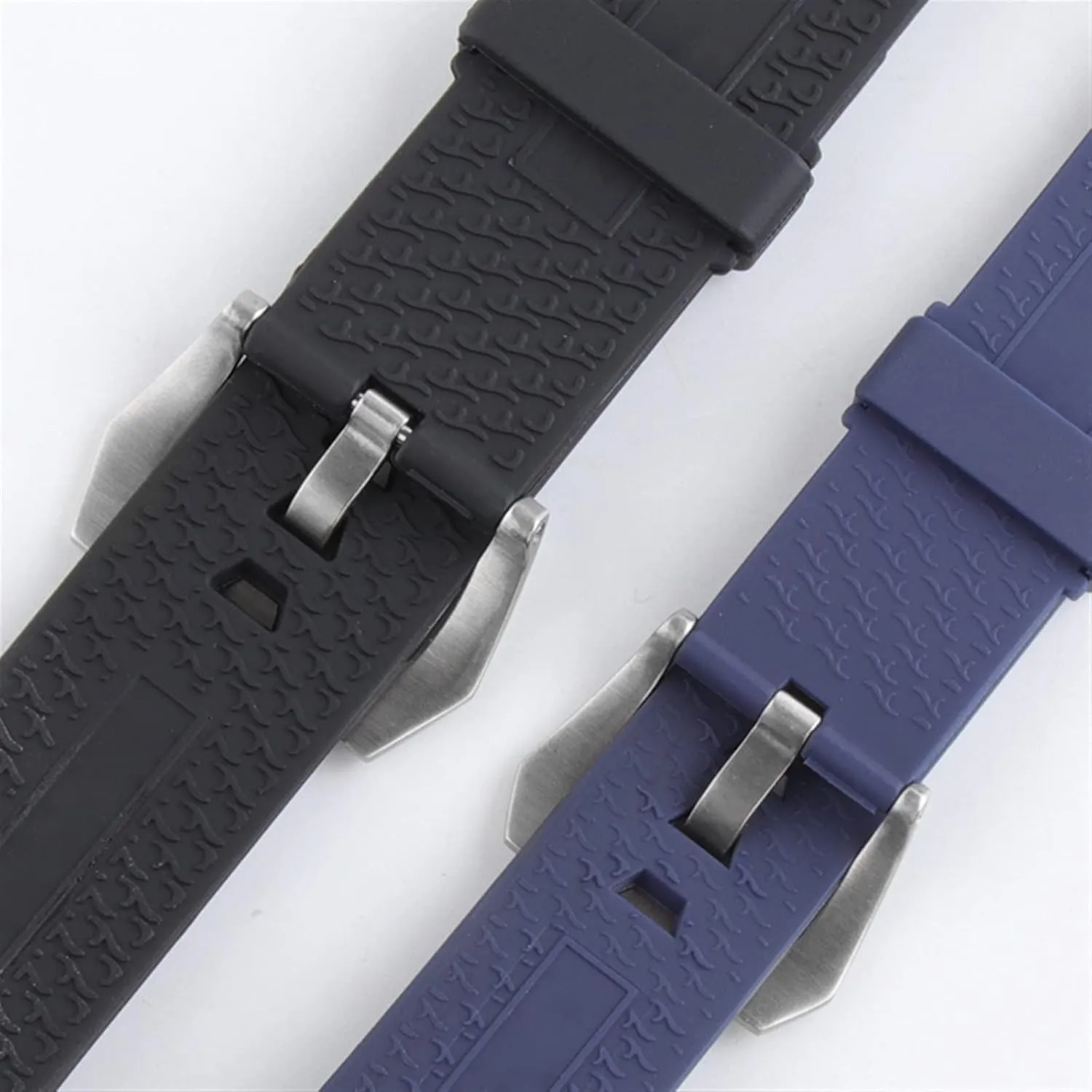 Strap Fashion Wrist Watch Bracelet Replacement Accessories Parts 22mm 24mm Silicone Watch Bands Fit adversity hour succession Mesolithic unending For Corum Sports Rubber 