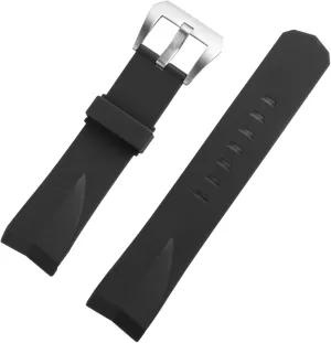 Strap Fashion Wrist Watch Bracelet Replacement Accessories Parts 22mm 24mm Silicone Watch Bands Fit adversity hour succession Mesolithic unending For Corum Sports Rubber 