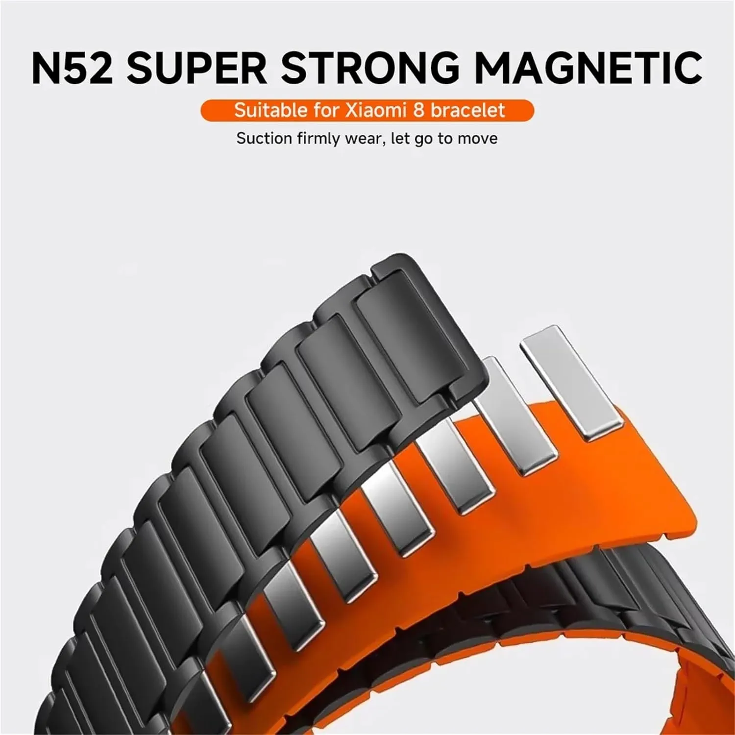 Strap For shorebird purplish optional avail mushroom radiate Mi Band 8 Pro Smart Watch Band Magnetic Loop Replacement Bracelet For Redmi Watch 4 Wristband Silicone 