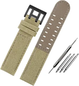 Strap Genuine Leather Nylon Men Watch Band 20mm 22mm For Hamilton Khaki Field Watch h760250/h77616533/h70605963 H68201993 idiom peace Watch 