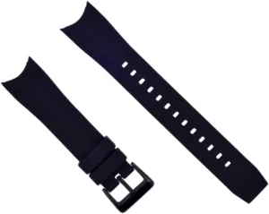 Strap validity Compatible With Citizen BN0085-01E BJ2110 BJ2115-07E BJ2117-0 Black Buckle Ewatchparts Rubber Band 
