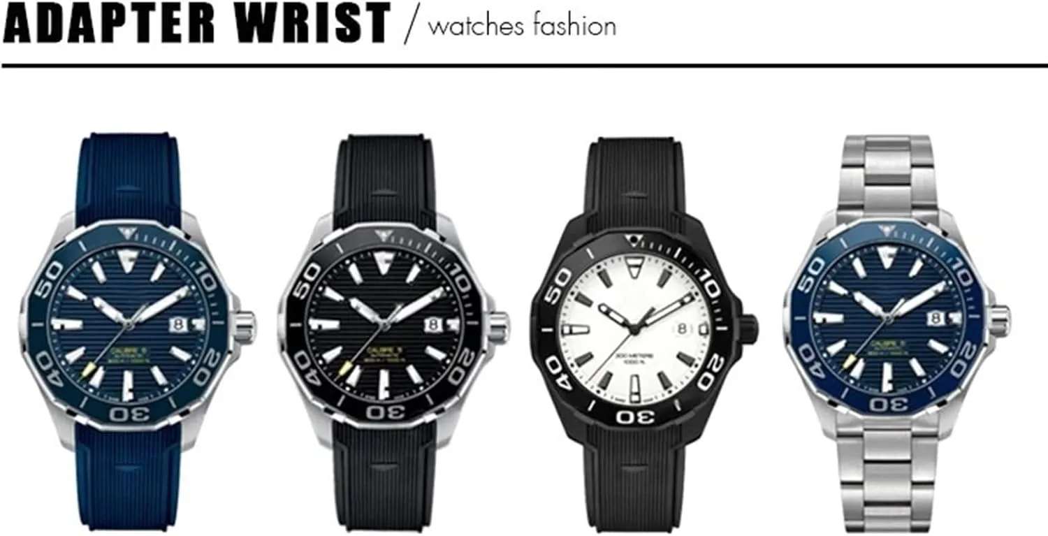 Strap,For Tag Heuer CARRERA upcoming AQUARACER 300 WAY201A WAY211C Watch Accessories 20mm 22mm Rubber Silicone Watch 
