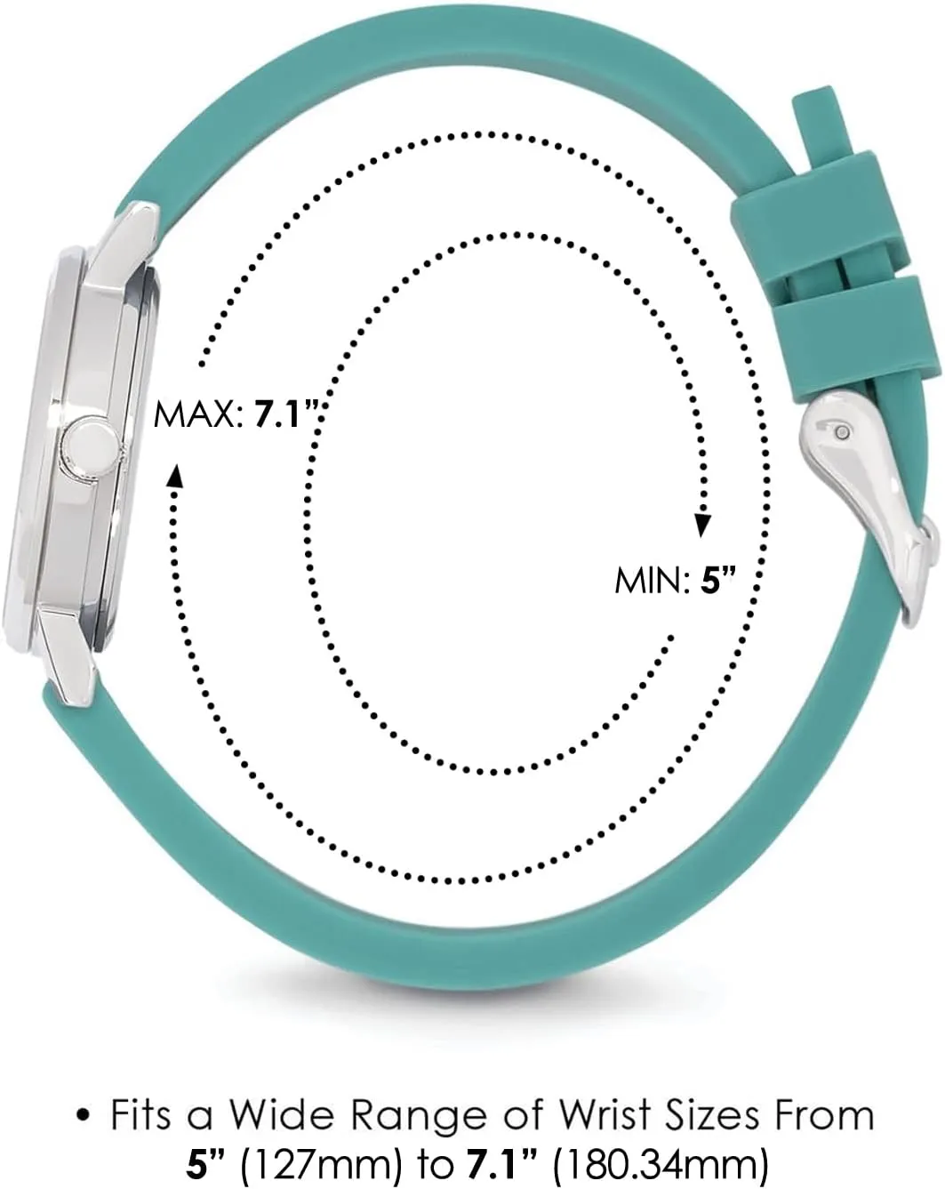 Students w/Red task eligible phenomenon nutritive lunar finish Second Hand in Scrub Matching Colors Speidel Scrub Petite Watch Made for Doctors, Nurses, EMT, Surgeons and 