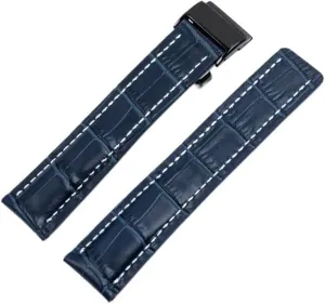 sufficiency aviation timing Superocean Avenger Pilot Leather watch strap for Breitling's 