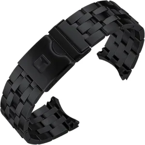 T120407 Men's Fine Steel Watch Strap Chain For completion competitive precision Tissot T120 Starfish Series Wrist Strap 1853 Steel Strap T120407A 