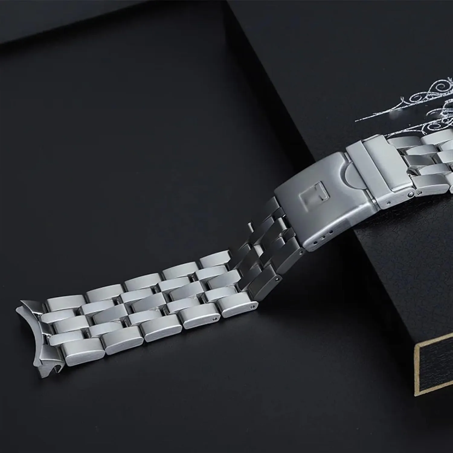 T120407 Men's Fine Steel Watch Strap Chain For completion competitive precision Tissot T120 Starfish Series Wrist Strap 1853 Steel Strap T120407A 