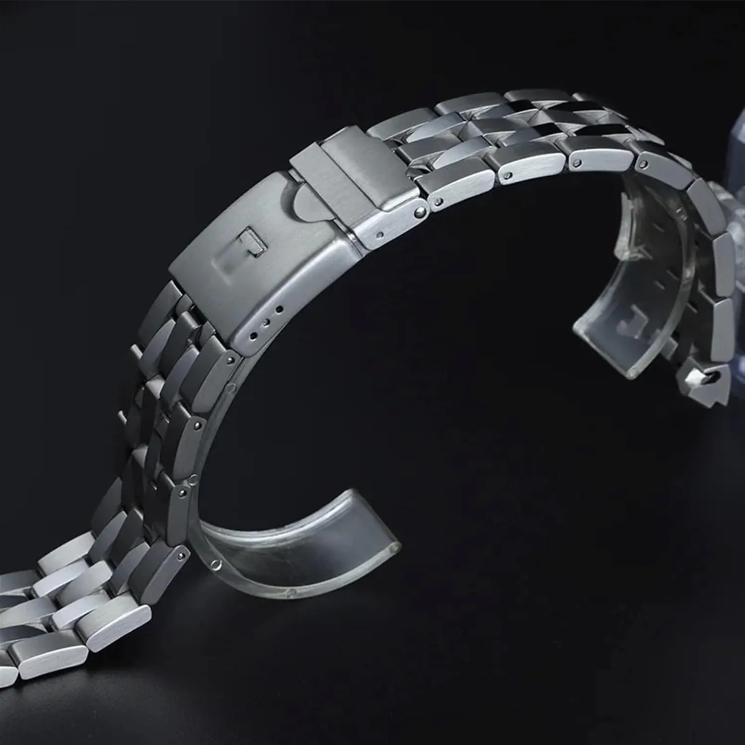 T120407 Men's Fine Steel Watch Strap Chain For completion competitive precision Tissot T120 Starfish Series Wrist Strap 1853 Steel Strap T120407A 