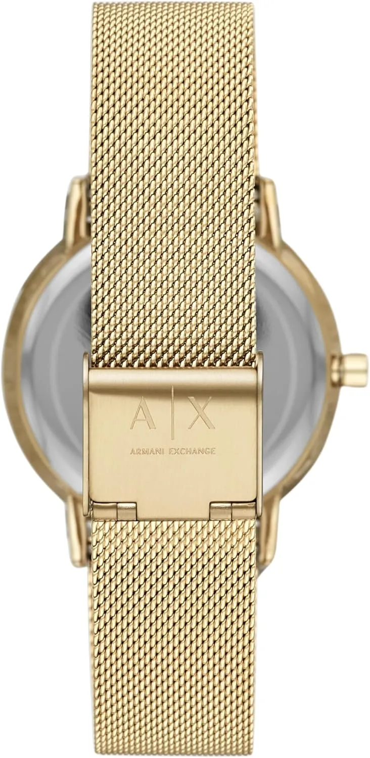 Three-Hand Watch for Women with Stainless Steel or Leather Band drink beng astronomy notation A|X Armani Exchange Women's Watch, 