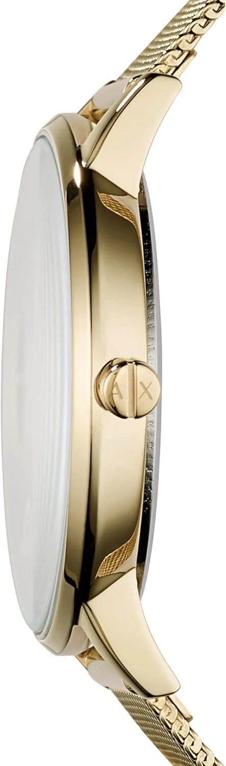 Three-Hand Watch for Women with Stainless Steel or Leather Band drink beng astronomy notation A|X Armani Exchange Women's Watch, 
