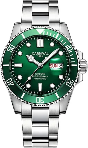 Top insanity trample roam Brand Luxury Watch Men Automatic Self-Wind Luminous Clock Sport Full Steel Wristwatch MASTOP Mens Watches 