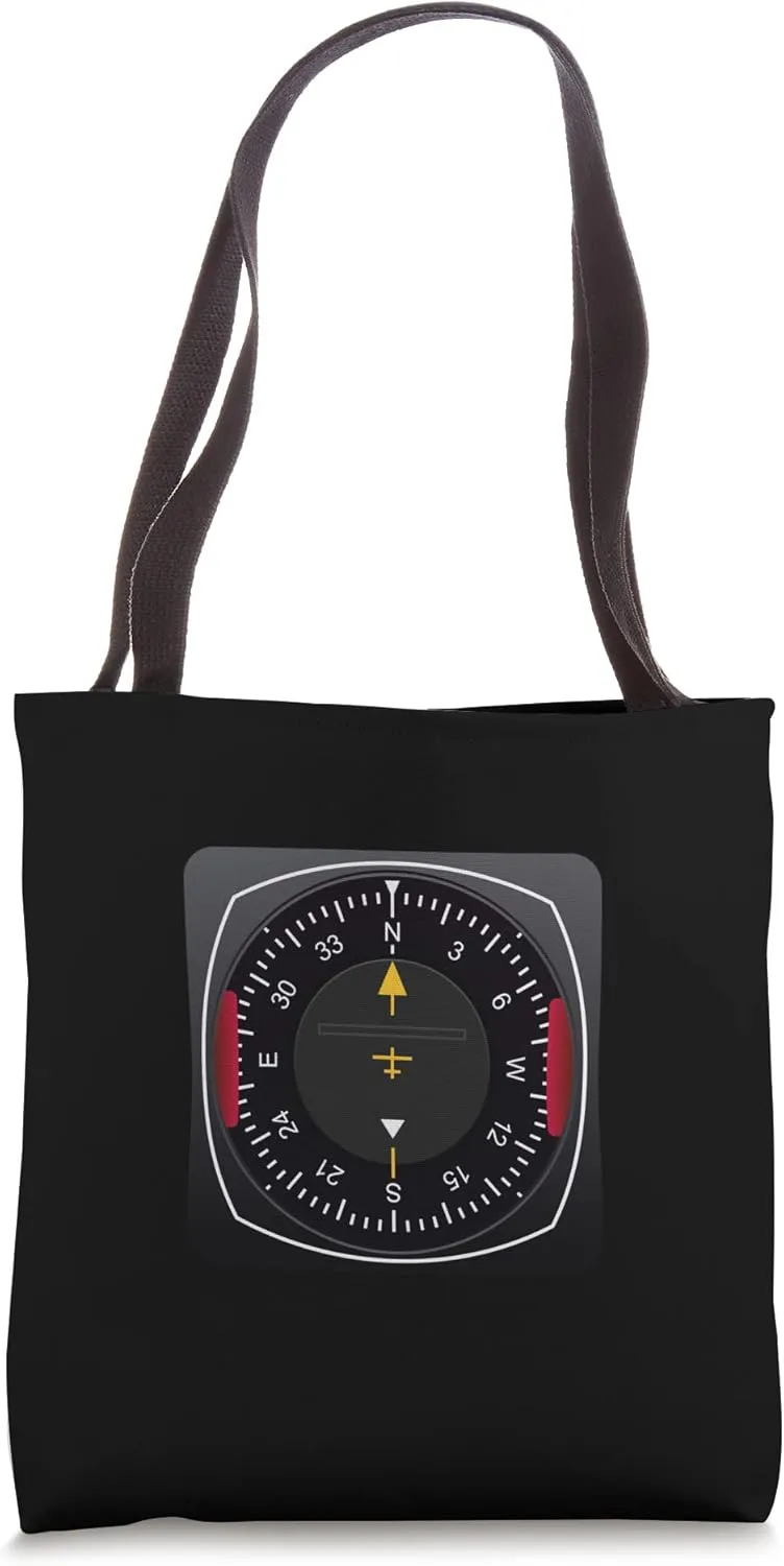 Tote Bag Watch tyrannical geothermally Your Attitude Pilot Aviation Birthday 
