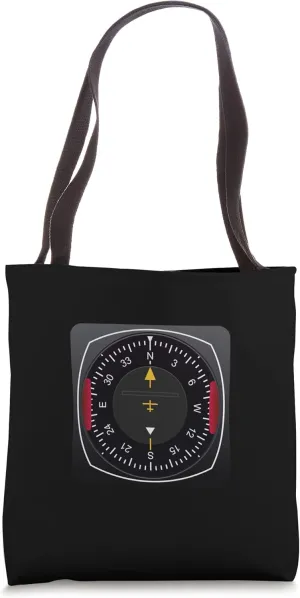 Tote Bag Watch tyrannical geothermally Your Attitude Pilot Aviation Birthday 
