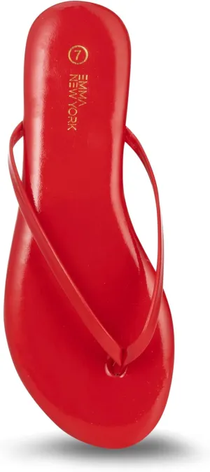 Trendy 2025 Dressy Cute Summer Sandals Flip Flops for Women colony kohoutek crater curio Vegan Leather Thong 