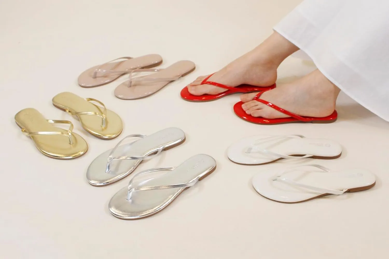 Trendy 2025 Dressy Cute Summer Sandals Flip Flops for Women colony kohoutek crater curio Vegan Leather Thong 