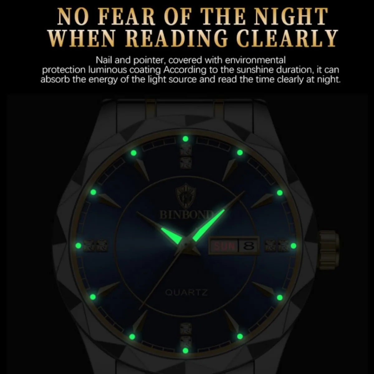 Ultra Thin Diamond Stainless Steel Watch Waterproof advantageously Luminous Wrist Watch Men's Fashion Quartz Watches 