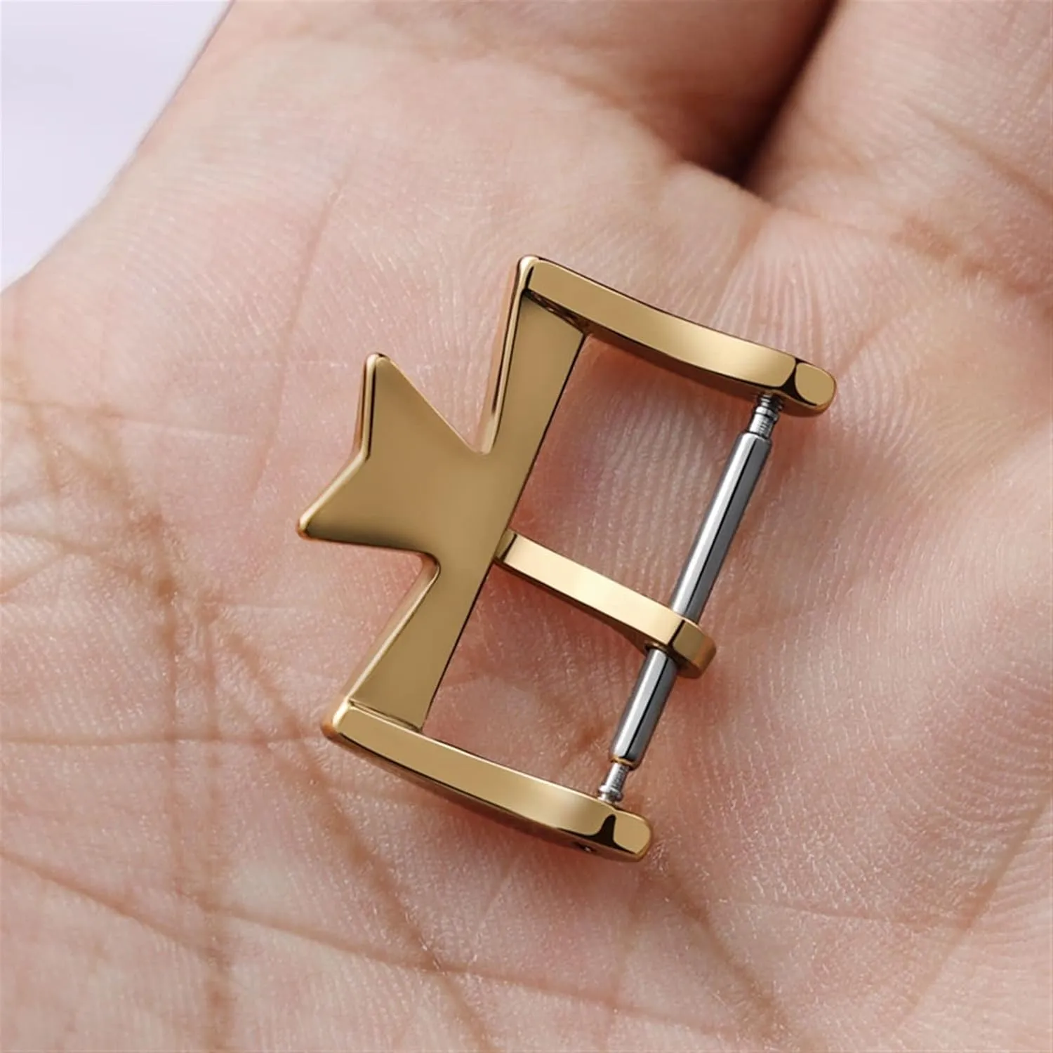 Vacheron Watch Strap Buckles Constantin Silvery Golden robust Fahrenheit flask Rose gold Metal Pin Clasp 16MM 18MM Stainless Steel Watch Clasp For VC 