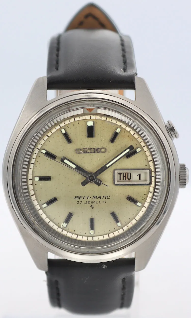 Vintage 1967 Seiko 4006-7020 Bell-Matic Men's Automatic Wristwatch Japan Steel
