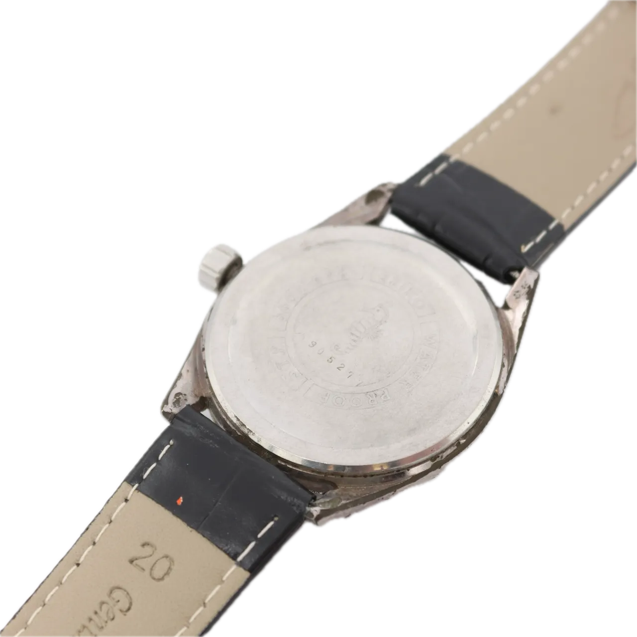 Vintage 36mm 1965 Seiko 6602-9981 Sportsman Men's Mechanical Wristwatch Chrome