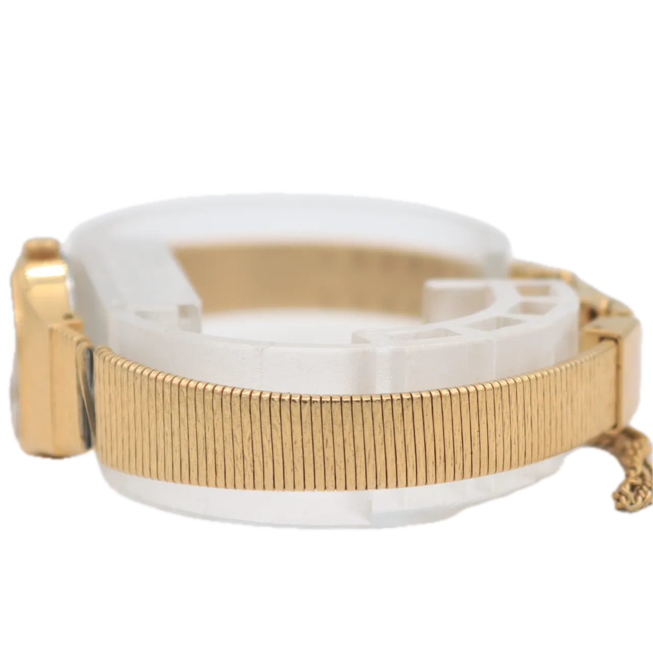 Vintage Seiko 2C20-6510 Octagonal Ladies Quartz Wristwatch Japan Gold Tone
