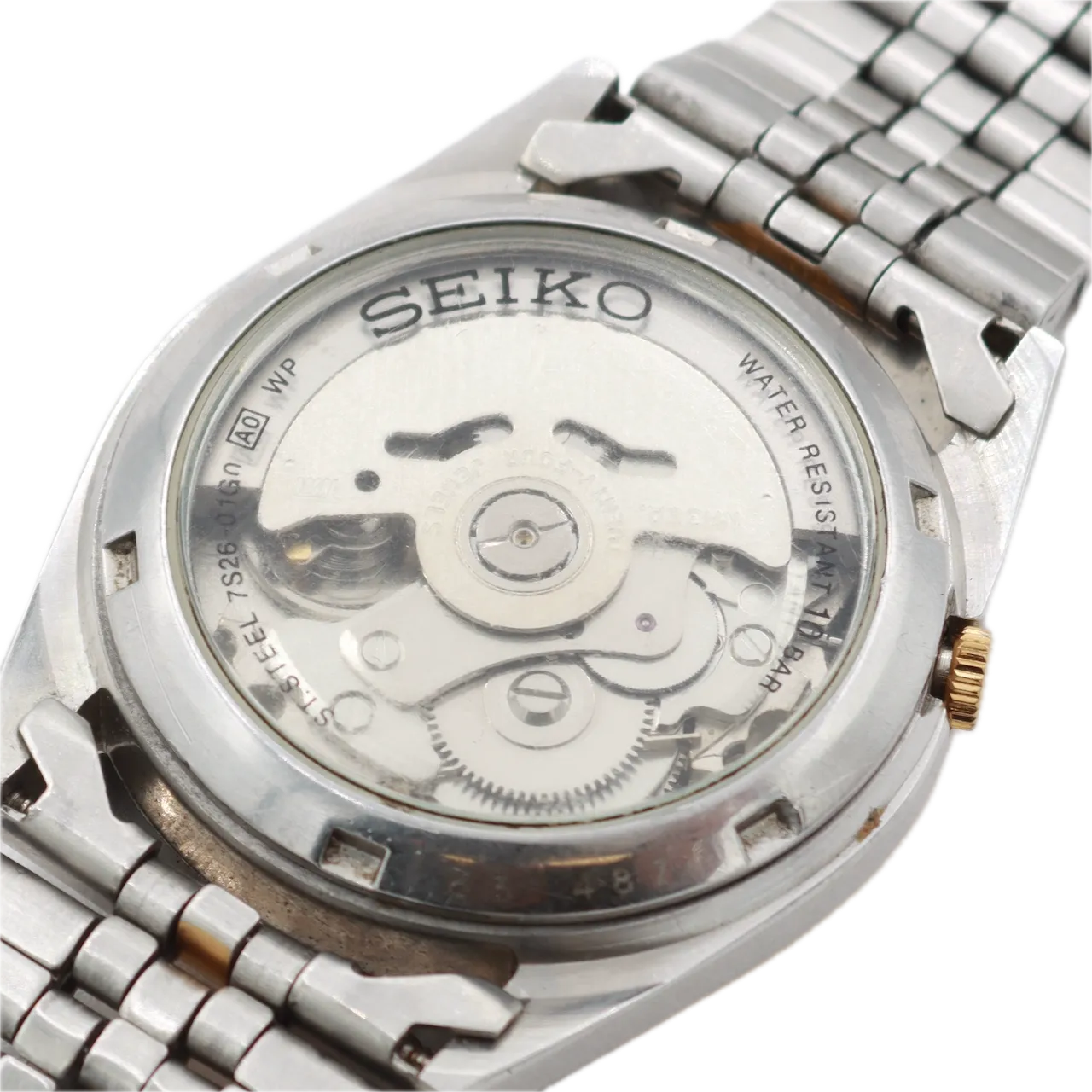 Vintage Seiko 7S26-01G0 5 Modded SNXJ90 Men's Automatic Wristwatch NH36 A