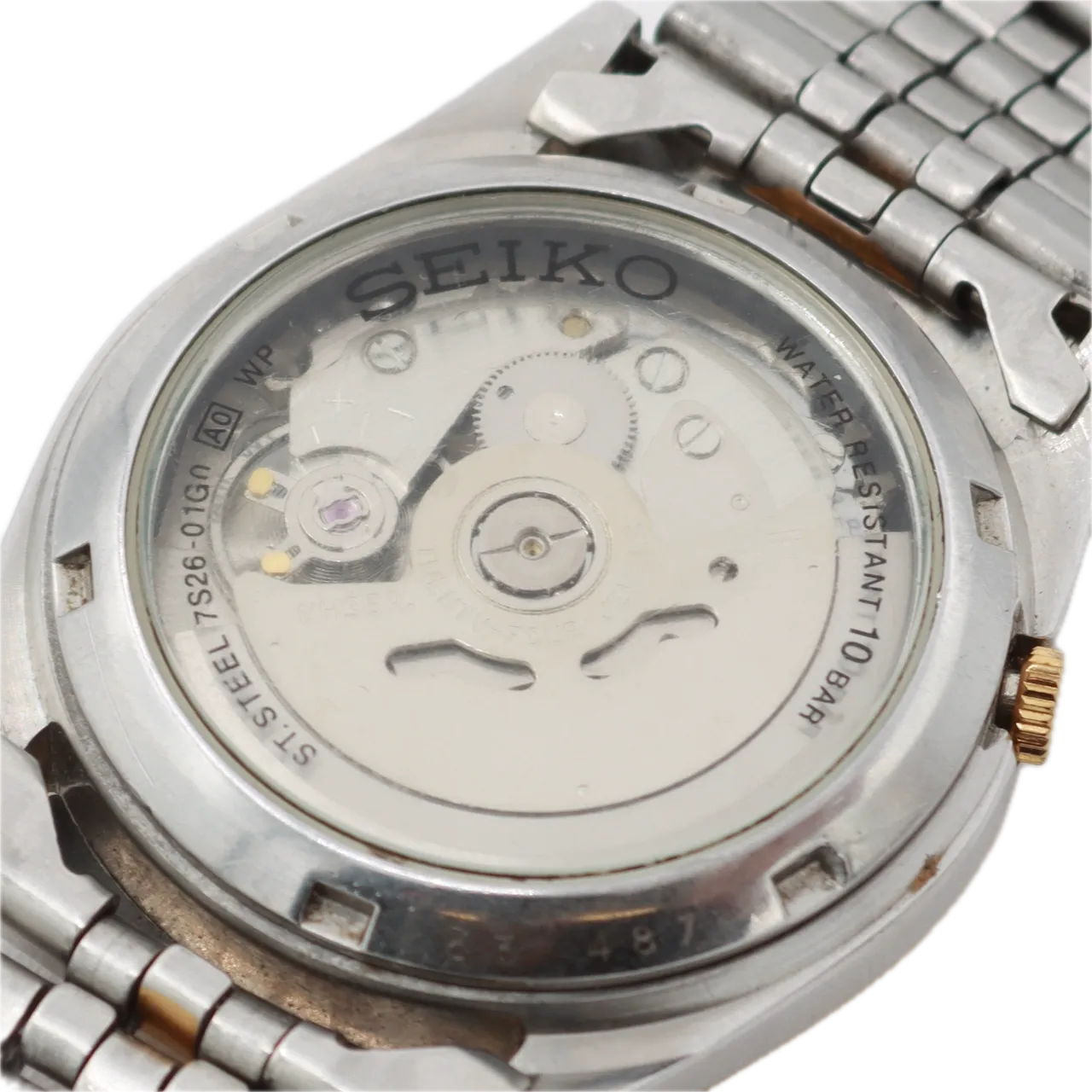 Vintage Seiko 7S26-01G0 5 Modded SNXJ90 Men's Automatic Wristwatch NH36 A