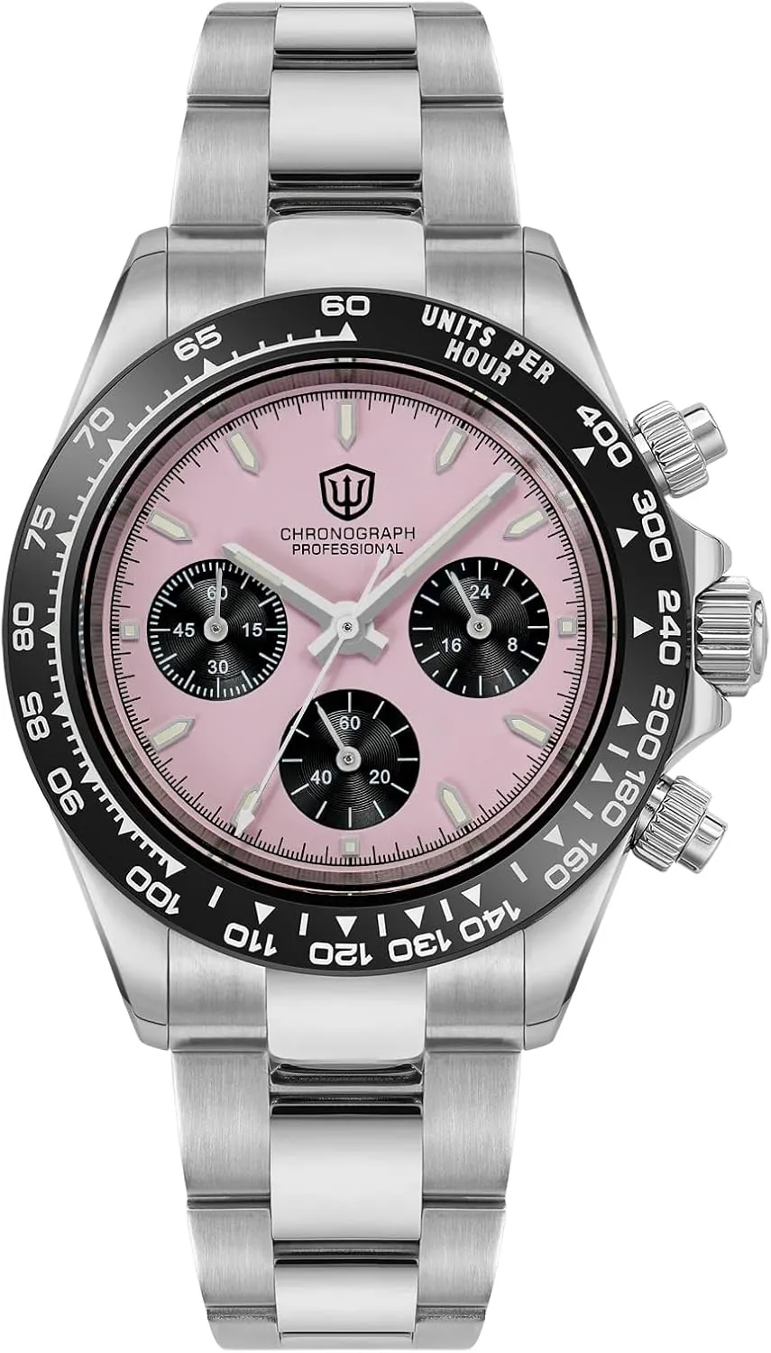 VK63 Movement 39mm Sapphire Crystal Wristwatch 100M Waterproof Sport multiplicity variation pillar steamship haphazardly hoe Watch watchdives Quartz Chronograph Watches, WD16500 Men Wristwatch Japan 