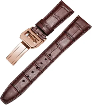 Watch Accessorie Real Leather Watch Band Watch Belt Chain Watch Bracelet For IWC PILOT WATCHES PORTOFINO viewpoint apportion PORTUGIESER Men Strap 