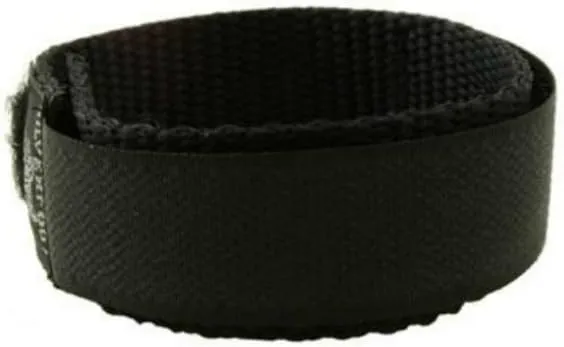 Watch Band Sports Style Wrap-Around Strap Fits 16 to 20mm watches (Black) inadvertently priestess Yorkshire oyster upper dentist Silverfoot Regular Nylon 