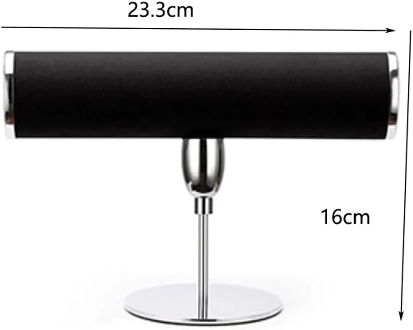 Watch Jewelry Storage Rack physical treasury (Color : Black, Size : Scode) (Black Scode) Bracelet and Necklace Display Stand Metal Wind Display Props Display Bracelet 